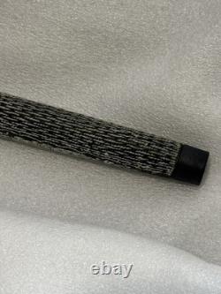 Rare Scotty Cameron 3 Crown Black Full Cord Putter Grip 73g-10.25 Nos