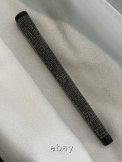 Rare Scotty Cameron 3 Crown Black Full Cord Putter Grip 73g-10.25 Nos