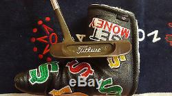 Rare Scotty Cameron Del Mar Three Custom Putter 34 GREAT CONDI