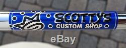 Rare Scotty Cameron GoLo 6 MOTO Putter RH 35 Custom Shop Turbo Blue