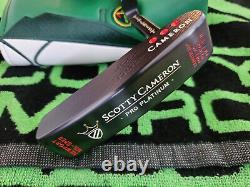 Rare Scotty Cameron Newport Mil Spec Custom Shop Black Putter 35.5-330G MINT