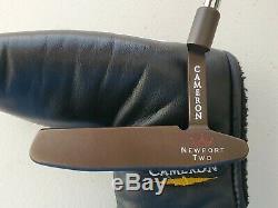 Rare Scotty Cameron Newport Two Oil Can The Art Of Putting Putter MINT
