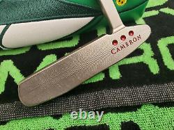 Rare Scotty Cameron Pro Platinum Newport Two Custom Shop Putter 35 Mint