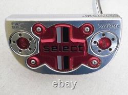 Rare Scotty Cameron Select Fast Back Putter 34 Ins Right Handed + Head Cover