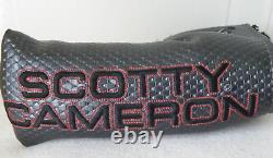 Rare Scotty Cameron Select Fast Back Putter 34 Ins Right Handed + Head Cover