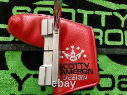 Rare Scotty Cameron Select Newport 2 Notchback 1/500 Putter 34 Mint