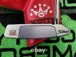 Rare Scotty Cameron Select Newport 2 Notchback 1/500 Putter 34 Mint