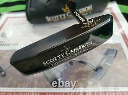 Rare Scotty Cameron The Art Of Putting Newport Two Black Putter 35 COA MINTY