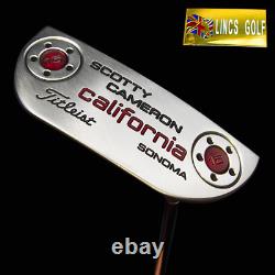 Refurbished Scotty Cameron Titleist California Sonoma Putter 86.5cm Steel Shaft