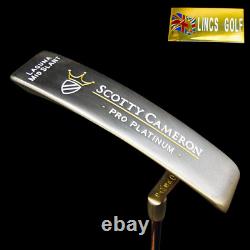 Refurbished Scotty Cameron Titleist Pro Platinum Laguna Mid Slant Putter 89.5cm