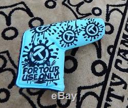 SCOTTY CAMERON Dancing CIRCLE T FTUO TIFFANY GSS PAINT SPLASH Putter Headcover