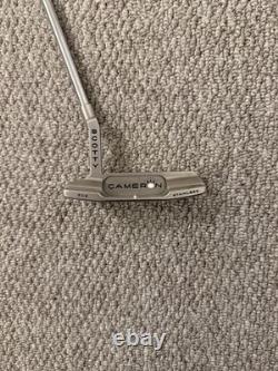 SCOTTY CAMERON STUDIO STAINLESS NEWPORT 2 340G 34in Putter RH withHead Cover