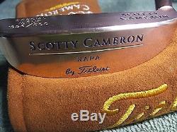 Scotty Cameron 1996 Copper Napa Putter New 1 Of 500 Special Issue