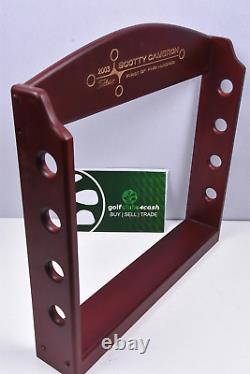 Scotty Cameron 1st of 500 Putter Stand Wall Display Rack / 2003 / x4 Putters