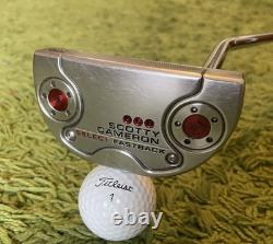 Scotty Cameron. 1st of 500, Select Fastback. (34) with head cover