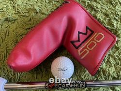 Scotty Cameron. 1st of 500, Select Fastback. (34) with head cover