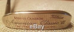 Scotty Cameron 2005 Limited Edition Napa Classic VII Putter 35 RH