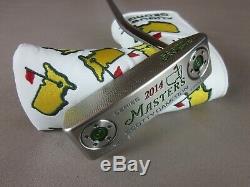 Scotty Cameron 2014 Augusta Masters Newport 2 Notchback Putter Limited Edition
