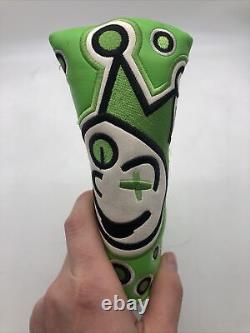 Scotty Cameron 2015 Jackpot Johnny Lime Bladed Putter Golf Headcover Brand New