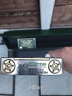 Scotty Cameron 2017 Masters Putter! Signed By Sergio! Very Rare Item! #98 Of 500