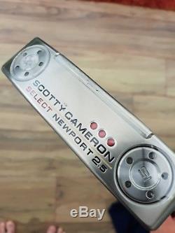 Scotty Cameron 2018 Select Newport 2.5 New