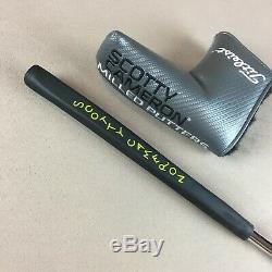 Scotty Cameron 2018 Select Newport 2 Putter 34 350g Lime Paint, Custom Cover