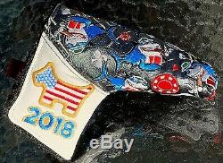 Scotty Cameron 2019 Black Friday CARD SHARK PATCHWORK Putter HEADCOVER