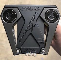 Scotty Cameron 2019 Phantom X 6 STR Putter Brand New Xtreme Dark Finish