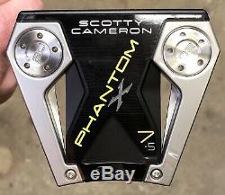 Scotty Cameron 2019 Phantom X 7.5 Putter LH New CIRCLE H Want It Custom