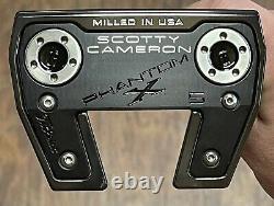 Scotty Cameron 2021 Phantom X 5 Putter Brand New Xtreme Dark Finish AEAP