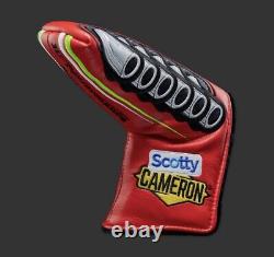 Scotty Cameron 2023 Speed Shop Red V12 Blade Putter Headcover