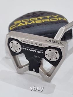 Scotty Cameron 2024 Phantom 9.5 Putter 34 Super Stroke Tour 2.0 Grip VGC