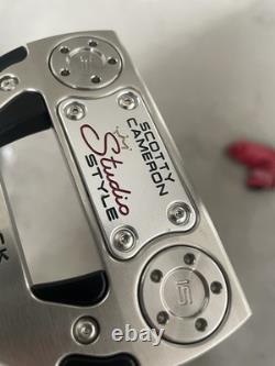 Scotty Cameron 2025 Studio Style Fastback Putter / 34 / 15g Weights