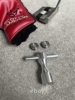 Scotty Cameron 2025 Studio Style Fastback Putter / 34 / 15g Weights