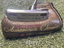 Scotty Cameron American Classic III HVY FLANGE Golf Putter + H/C
