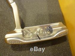 Scotty Cameron And Crown Newport Titleist Putter With Head Cover New Unused