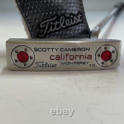 Scotty Cameron CALIFORNIA MONTEREY 1.5 35 Blade Putter WithHeadcover Titleist