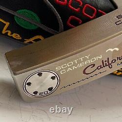 Scotty Cameron CALIFORNIA MONTEREY 2010-2011 33 HoneyDipped WithHeadcover Putter