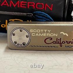 Scotty Cameron CALIFORNIA MONTEREY 2010-2011 33 HoneyDipped WithHeadcover Putter