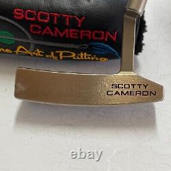 Scotty Cameron CALIFORNIA MONTEREY 2010-2011 33 HoneyDipped WithHeadcover Putter