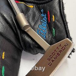 Scotty Cameron CALIFORNIA MONTEREY 2010-2011 33 HoneyDipped WithHeadcover Putter