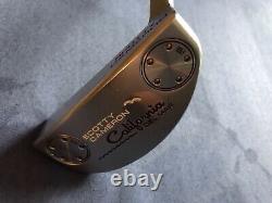 Scotty Cameron California DEL MAR sea mist finish 35 inch