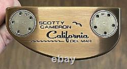 Scotty Cameron California Del Mar Putter Left Hand Satin Bronze (PVD) Finish