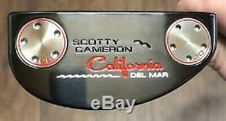 Scotty Cameron California Del Mar Putter MINT Custom Shop Junk Yard Dog