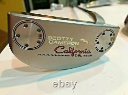 Scotty Cameron California Del Mar Putter Sea Mist 34 NICE