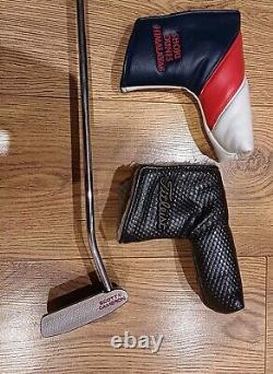 Scotty Cameron California. Fastback. 33. Golf Pride Tour SNSR. 2 HEAD COVERS