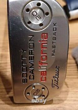 Scotty Cameron California. Fastback. 33. Golf Pride Tour SNSR. 2 HEAD COVERS