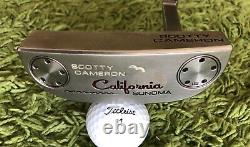 Scotty Cameron. California Sonoma. R/H (34) With Head Cover