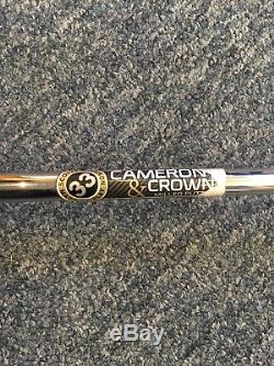 Scotty Cameron Cameron & Crown Select Mallet 1 Putter / 33 Inches