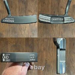 Scotty Cameron Circa 62 2 Putter Left Hand NICE Blue Haze (PVD) Finish